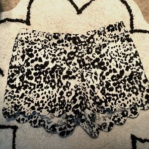 Brand New JCREW Scalloped Shorts